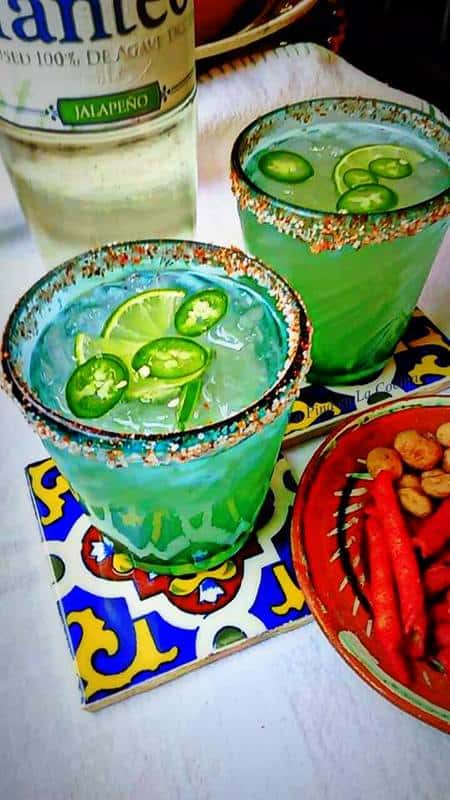 Jalapeno Lime Margaritas