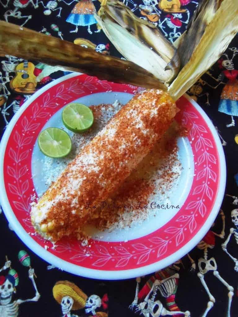 Elote Asado-Mexican Grilled Corn