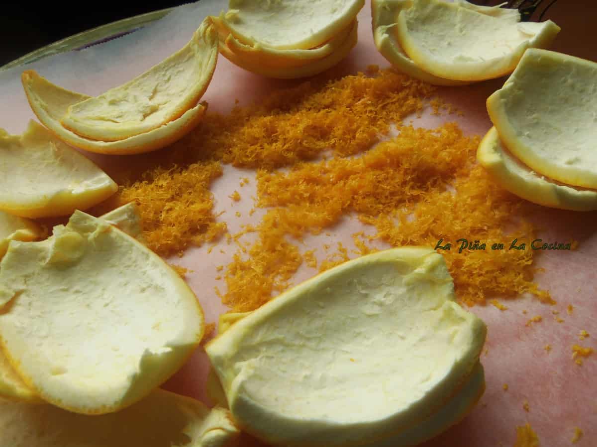 Orange Zest and Peels ...Save the orange zest and add to cupcakes, coffee cake or for your favorite frosting recipe.