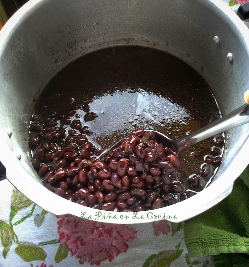 All the times I have cooked black beans, they have never, ever come out this beautiful!