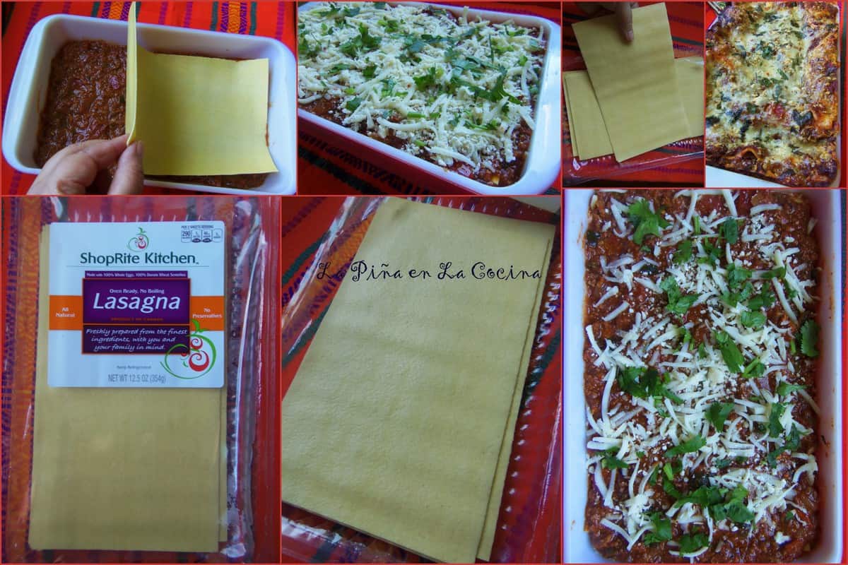 I am so happy I stumbled upon these fresh, oven ready pasta sheets. I will never think twice about preparing lasagna again!