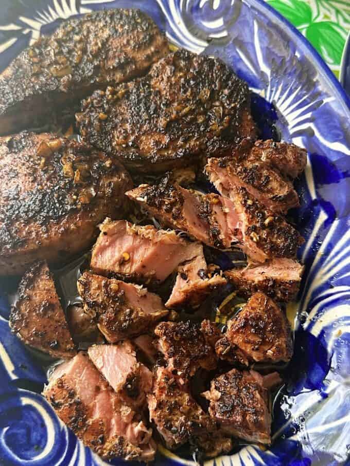 cooked ahi tuna