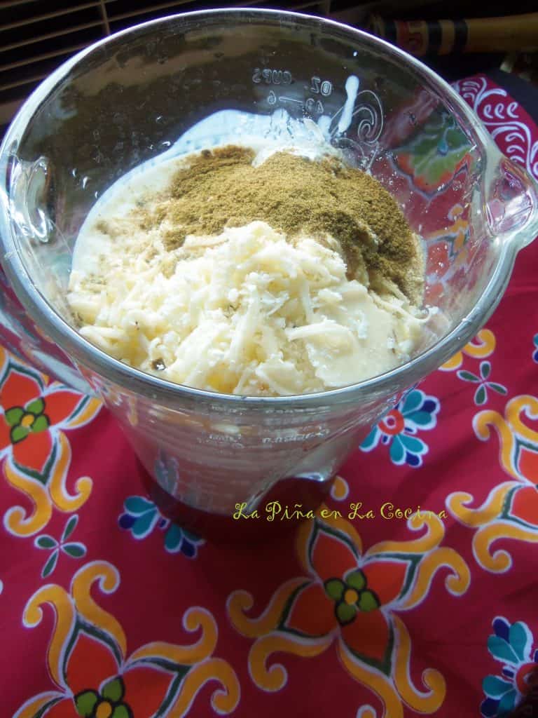 Pastel Azteca- Sour Cream Sauce