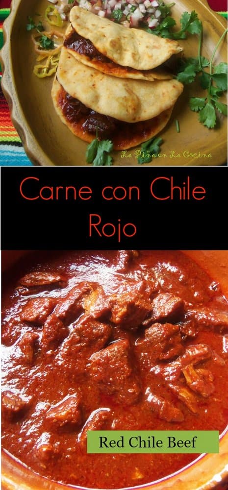 Carne Con Chile Rojo