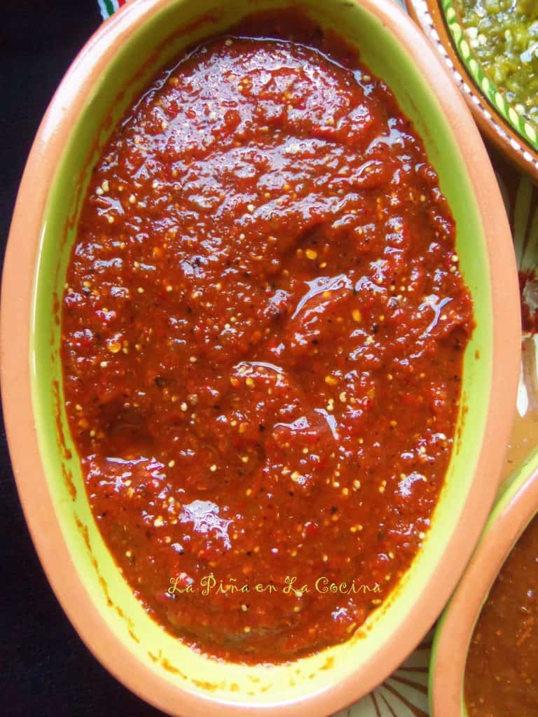 Salsa Taquera-Chile de Arbol Tomatillo Salsa