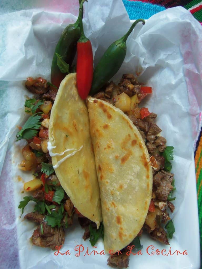 Quick Carne Asada Tacos-Using Leftovers