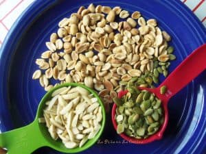 Preparing Mole-Peanuts, Pepitas and Almonds
