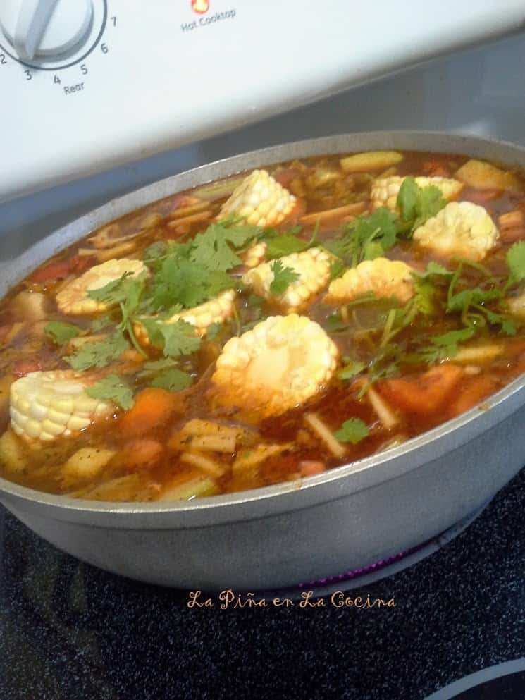 Caldo de Puerco-Pork Vegetable Soup