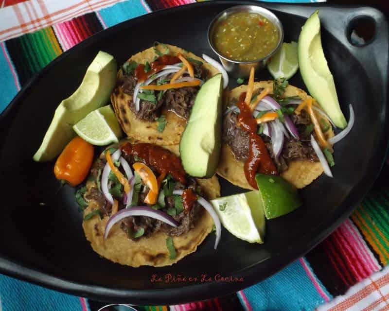 Tacos de Barbacoa de Cachete-Beef Cheek Tacos #RumbaMeats #beefcheek #familyrecipes