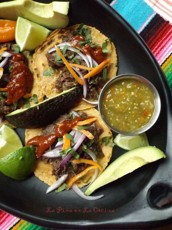 Tacos de Barbacoa de Cachete-Beef Cheek Tacos #RumbaMeats #beefcheek #familyrecipes