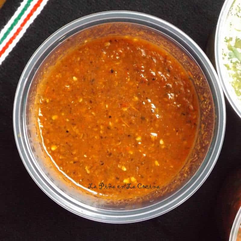 Chile de Arbol/Tomato Salsa