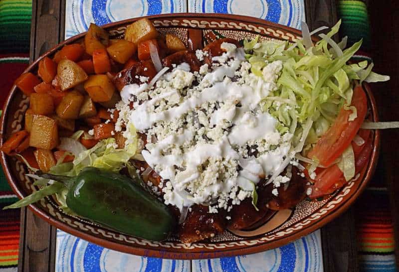 Enchiladas Norteñas Estilo Monterrey-