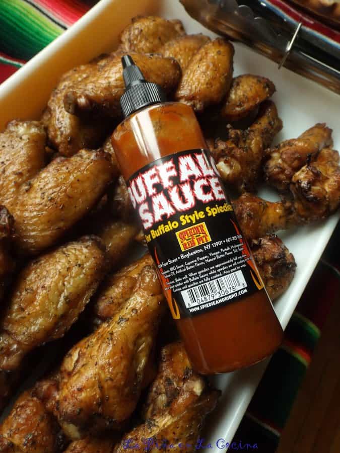Smoked Chicken Wings with Buffalo Sauce