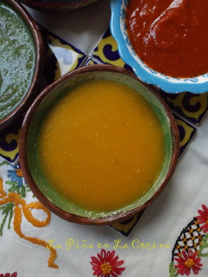 Salsa de Tomate Amarillo Habanero
