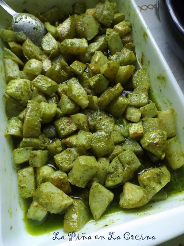 Roasted Chayote