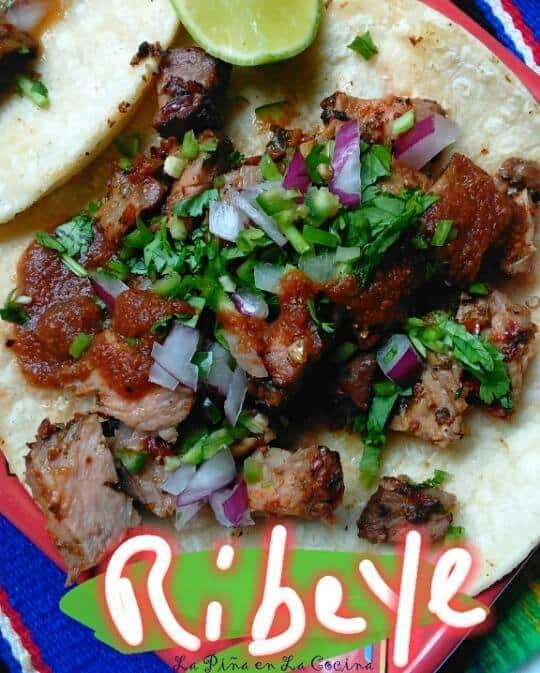 Rib-Eye Tacos With Chipotle Salsa