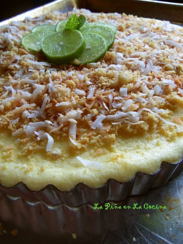 Lime and Coconut Tart