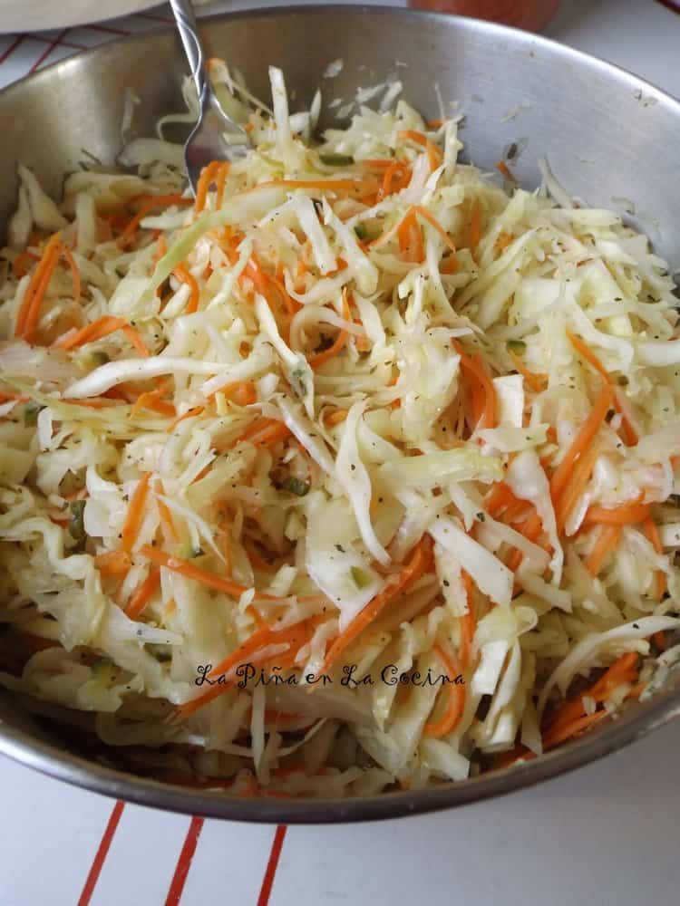 Curtido-Quick Pickled Cabbage