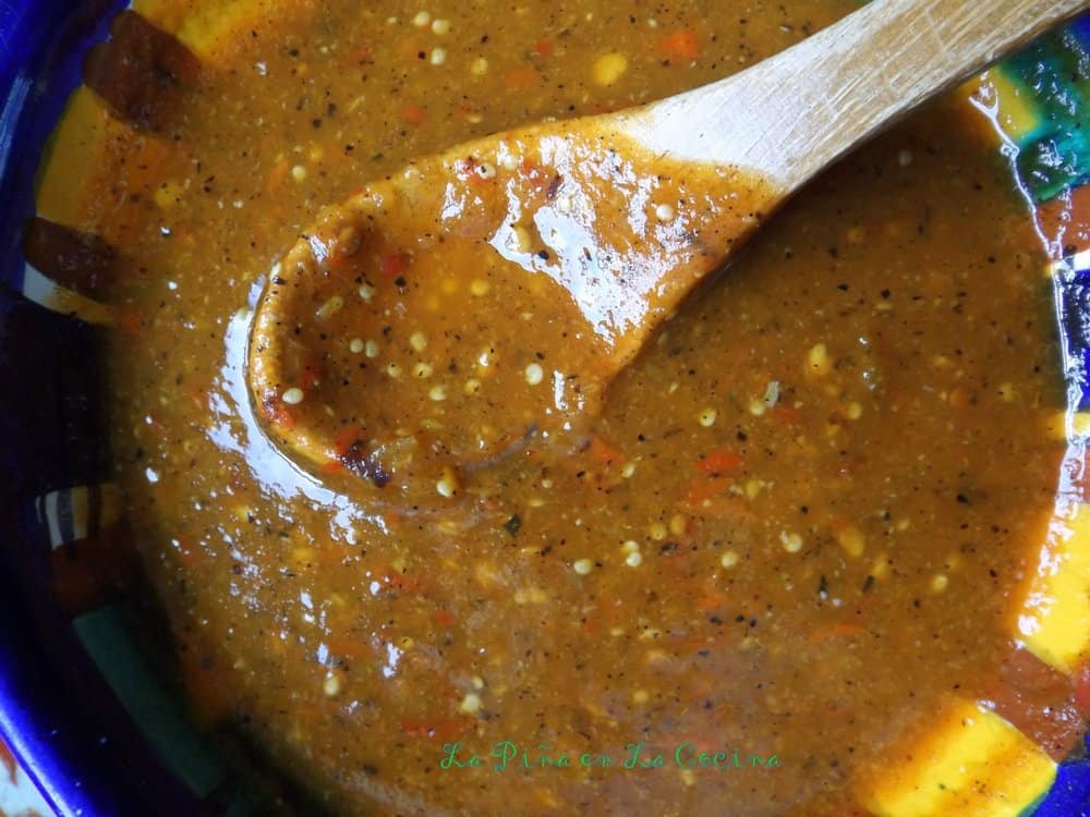 Toasted Chile de Arbol Salsa with Tomatillo