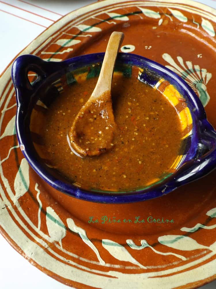 Toasted Chile de Arbol with Tomatillo Salsa