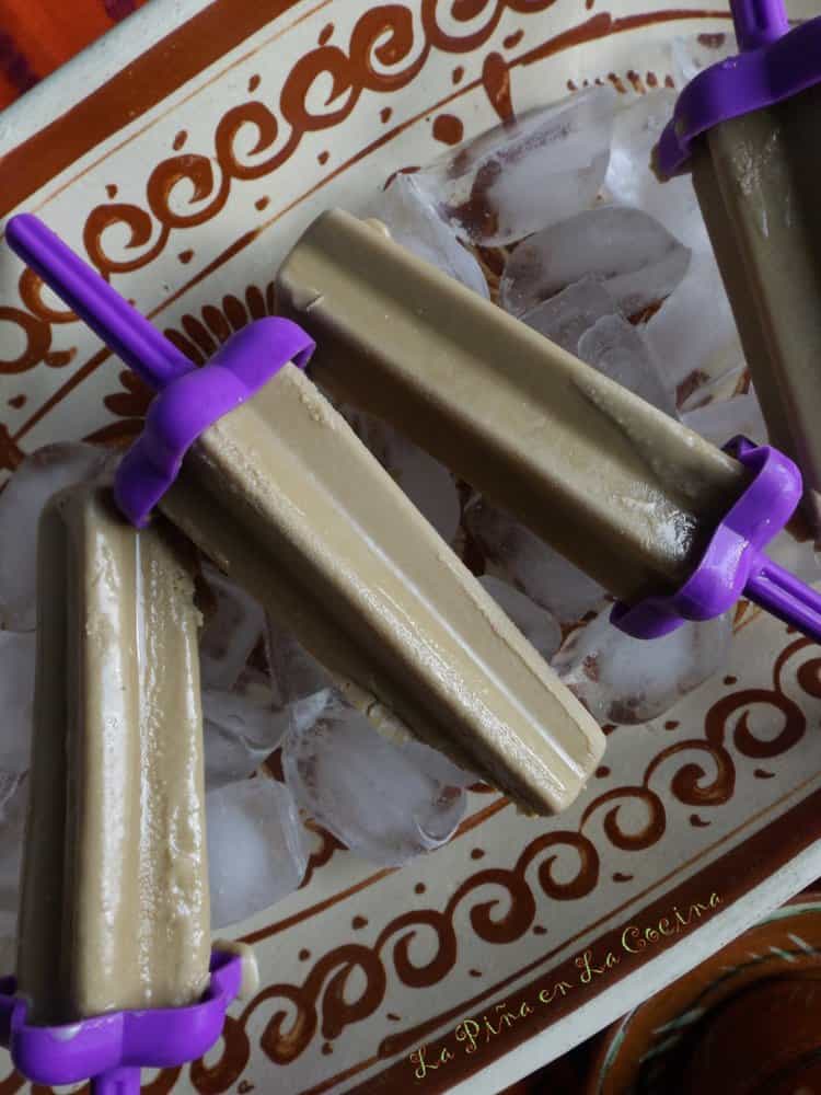 Cafe Con Leche Paletas (Coffee Flavored Popsicles)