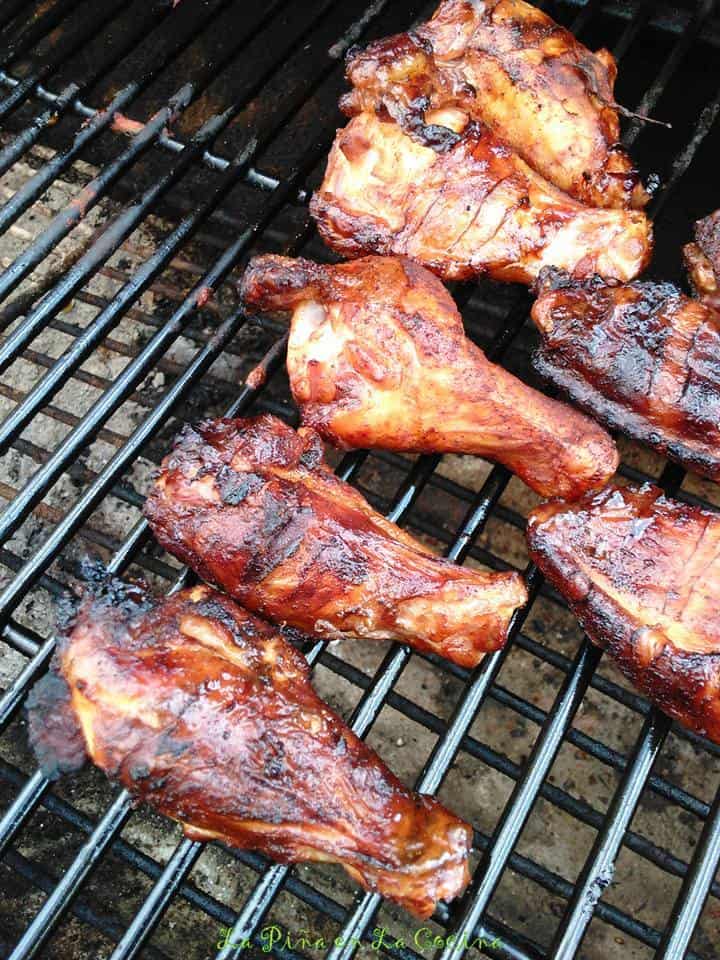 Smoky Char Grilled Chicken Wings