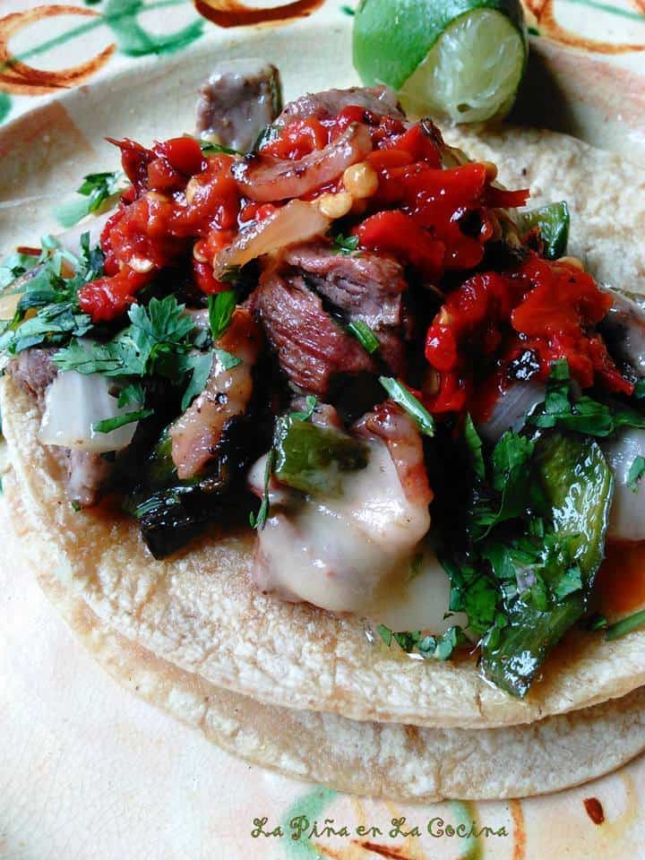 Tacos de Alambre-Grilled Beef Tacos