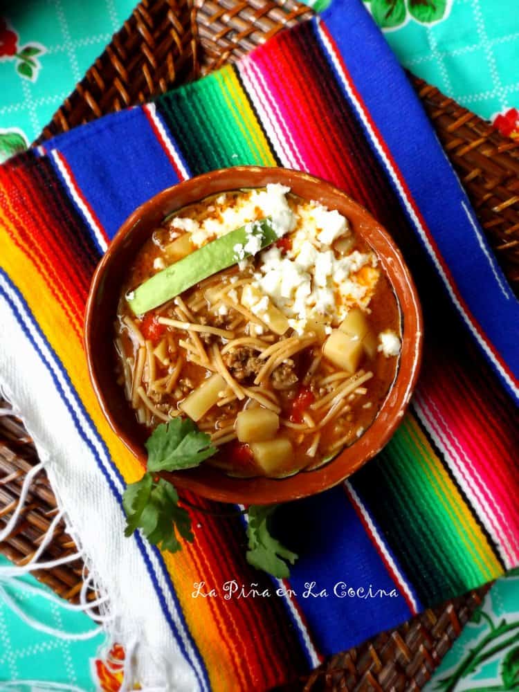 Fideo con Carne(Beef and Pasta Soup) #fideo