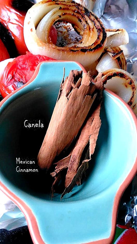 Mexican cinnamon in a bowl
