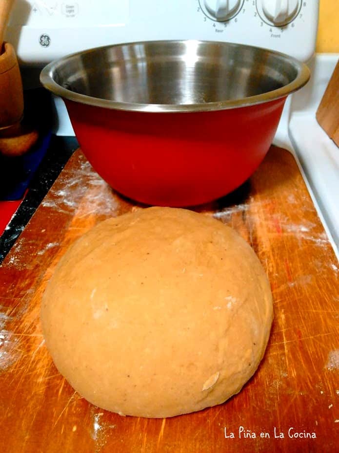 Dough after kneading