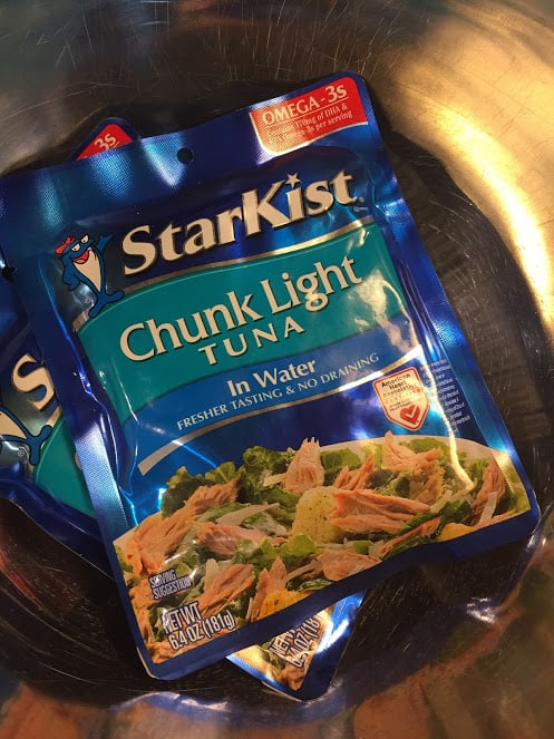 Tuna in Water Pouches For Tuna Cakes