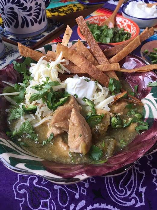 Slow Cooker Chicken Chile Verde
