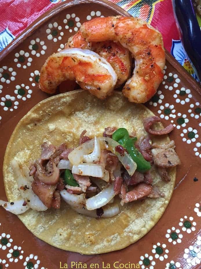 Grilled Shrimp- Camarones a la Parilla - La Piña en la Cocina