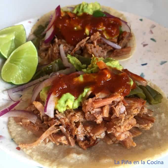 suadero tacos plated