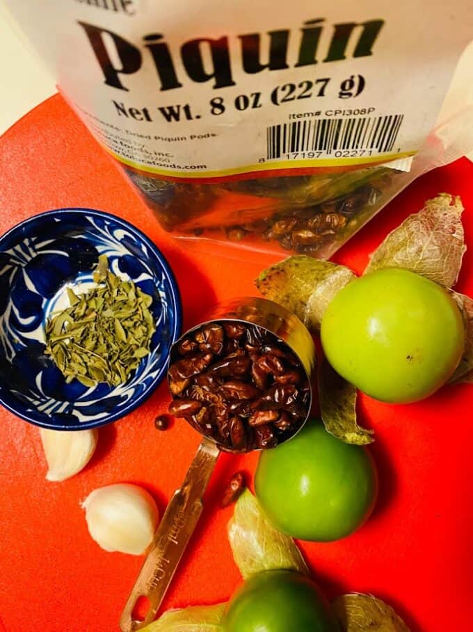ingredients for salsa brava