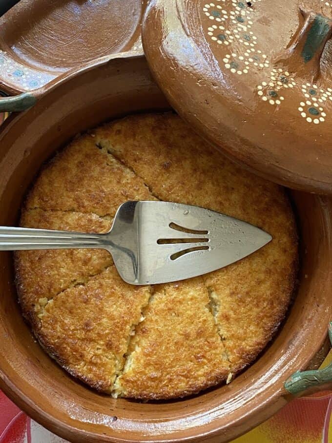 Pan de Elote (Sweet Corn Cake) - La Piña en la Cocina