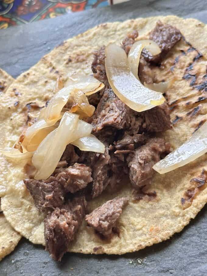 beef carnitas tacos