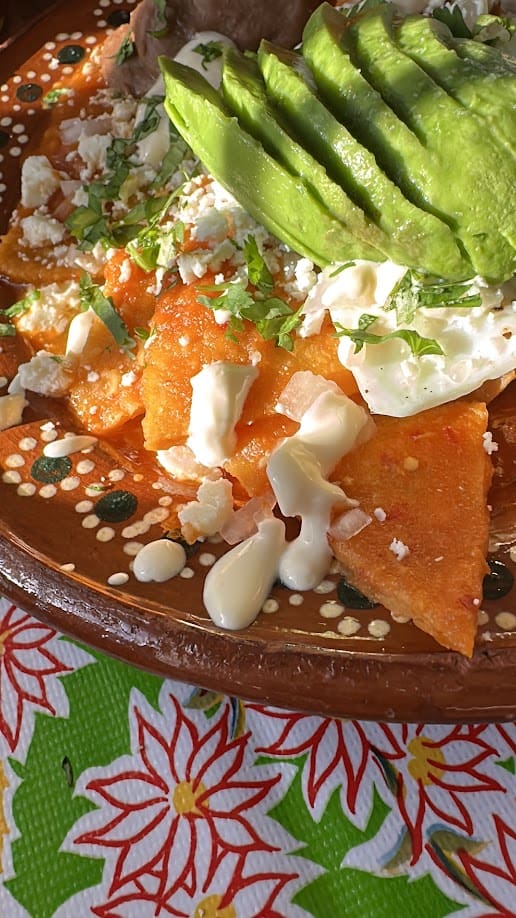 chilaquiles close up!