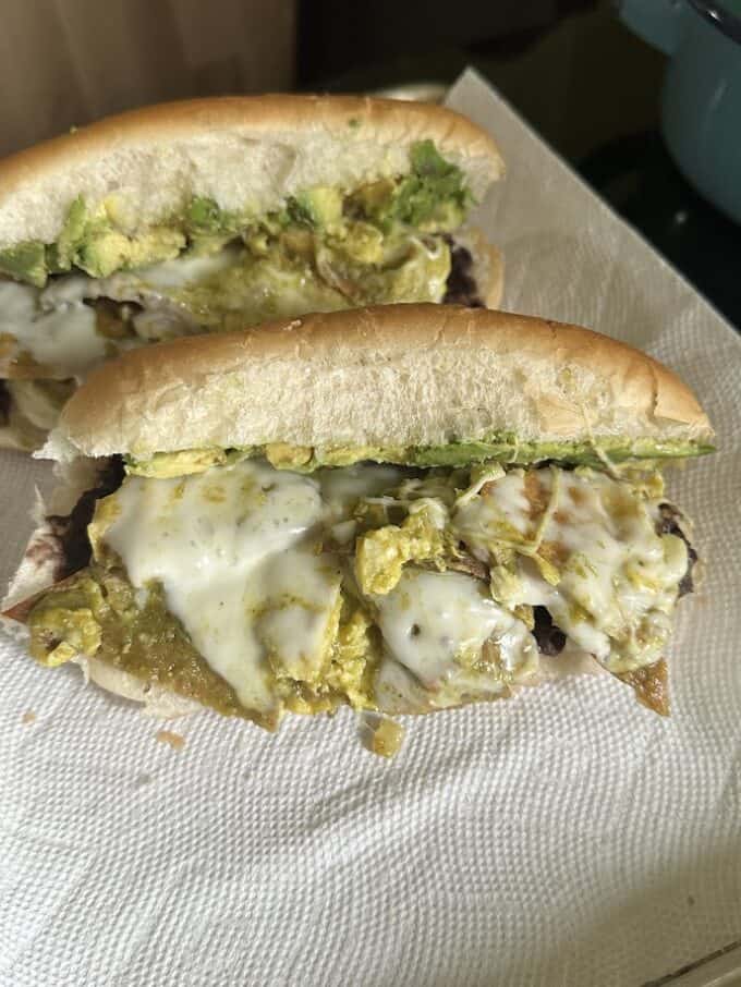 two tortas side by side
