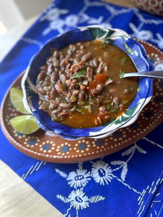charro beans in bowl