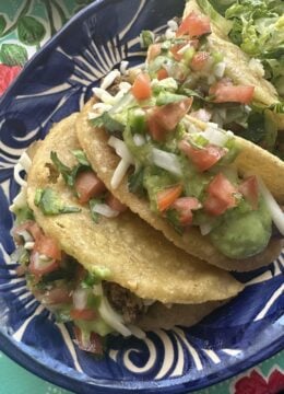 Beef Puffy Tacos