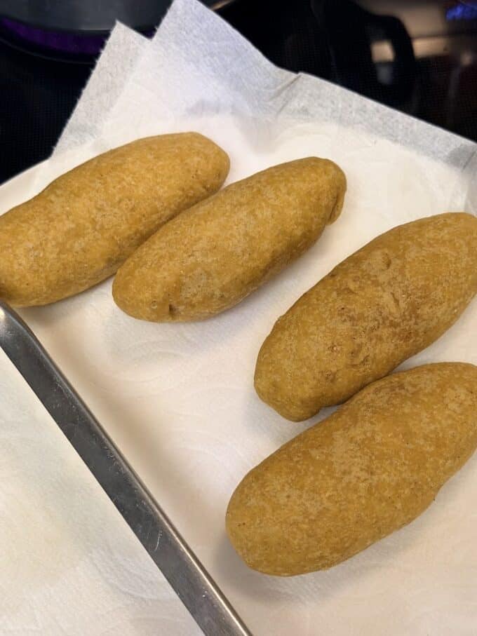 molotes after being fried